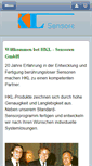Mobile Screenshot of hkl-sensoren.de